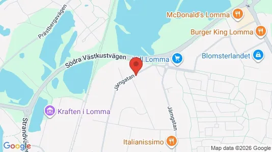 Lagerlokaler att hyra i Lomma - Bild från Google Street View