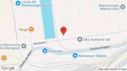 Lagerlokaler att hyra i Malmö Centrum - Bild från Google Street View