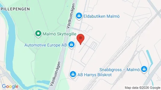 Kontorslokaler att hyra i Malmö Centrum - Bild från Google Street View