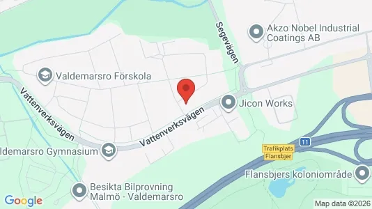 Kontorslokaler att hyra i Kirseberg - Bild från Google Street View