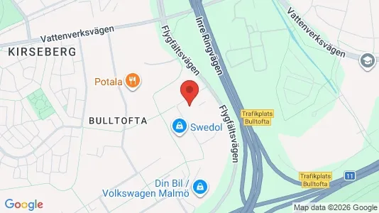 Lagerlokaler att hyra i Malmö Centrum - Bild från Google Street View