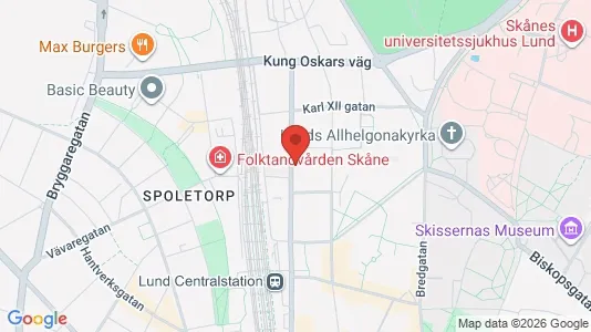 Kontorslokaler att hyra i Lund - Bild från Google Street View