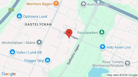 Lagerlokaler att hyra i Lund - Bild från Google Street View