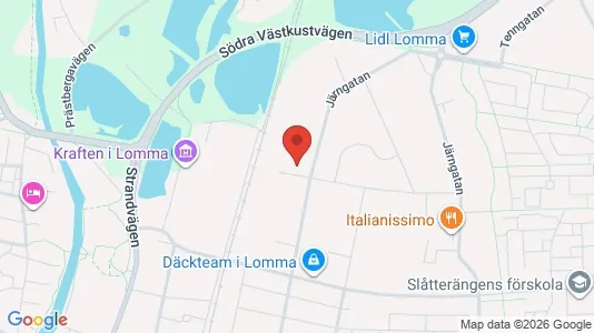 Lagerlokaler att hyra i Lomma - Bild från Google Street View