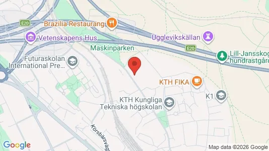 Kontorslokaler att hyra i Östermalm - kort over placeringen