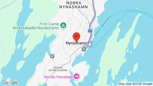 Butikslokaler att hyra i Nynäshamn - Bild från Google Street View