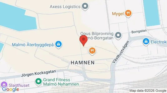 Kontorslokaler att hyra i Malmö Centrum - Bild från Google Street View