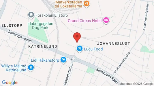 Lagerlokaler att hyra i Malmö Centrum - Bild från Google Street View