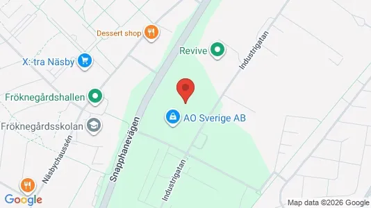 Affärslokaler att hyra i Kristianstad - Bild från Google Street View
