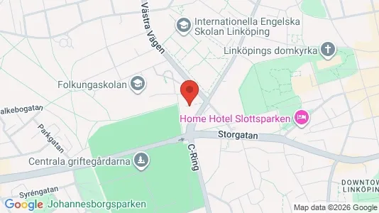 Kontorslokaler att hyra i Linköping - kort over placeringen