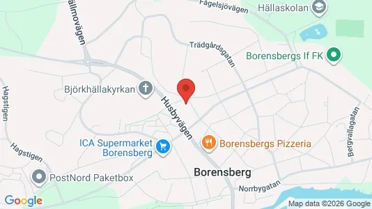 Bostadsfastigheter till försäljning i Motala - kort over placeringen