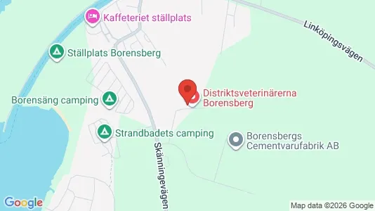 Kontorslokaler till försäljning i Motala - kort over placeringen