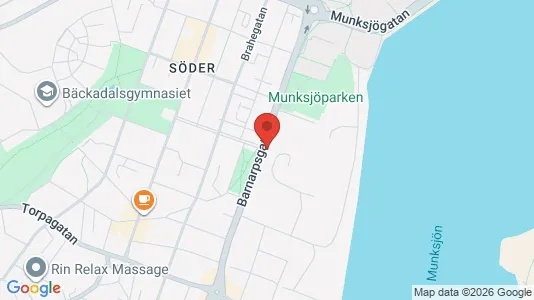 Kontorslokaler att hyra i Jönköping - kort over placeringen