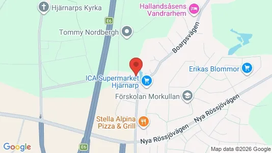 Affärslokaler till försäljning i Ängelholm - kort over placeringen