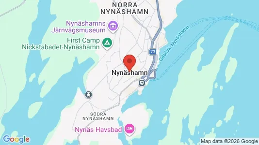 Butikslokaler att hyra i Nynäshamn - Bild från Google Street View