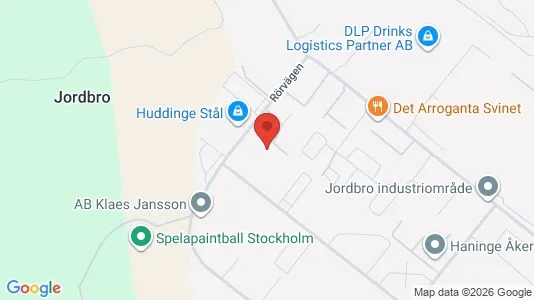 Industrilokaler att hyra i Haninge - Bild från Google Street View