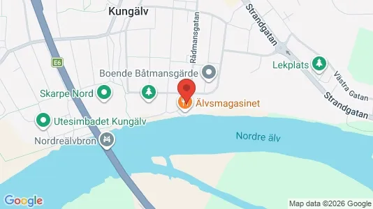 Kontorslokaler att hyra i Kungälv - Bild från Google Street View