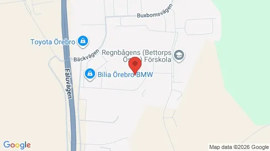 Lagerlokaler att hyra i Örebro - Bild från Google Street View