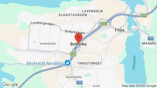 Affärslokaler att hyra i Botkyrka - Bild från Google Street View