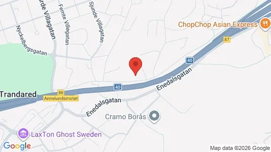 Affärslokaler till försäljning i Borås - Bild från Google Street View