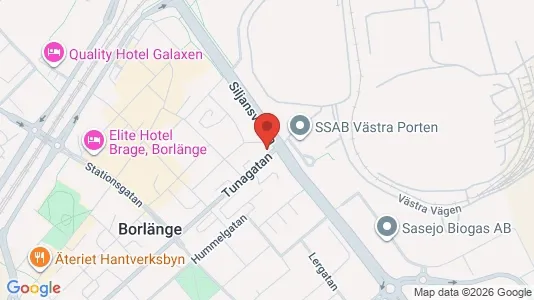 Affärslokaler till försäljning i Borlänge - Bild från Google Street View