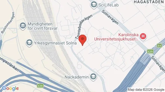 Kontorslokaler att hyra i Solna - Bild från Google Street View