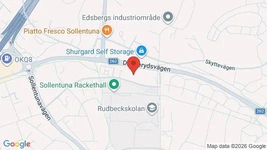 Lagerlokaler att hyra i Sollentuna - Bild från Google Street View