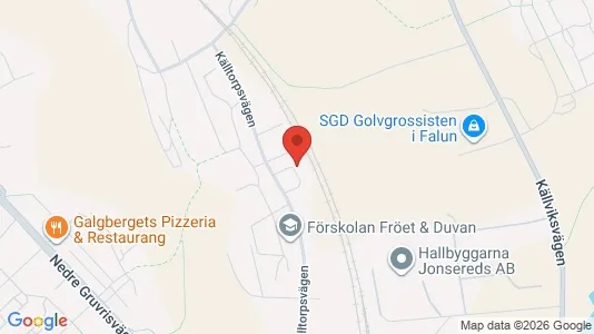 Affärslokaler att hyra i Falun - Bild från Google Street View