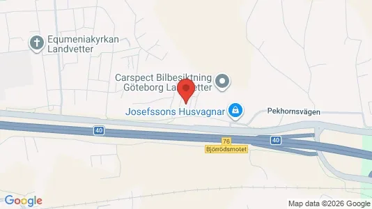 Lagerlokaler att hyra i Härryda - Bild från Google Street View