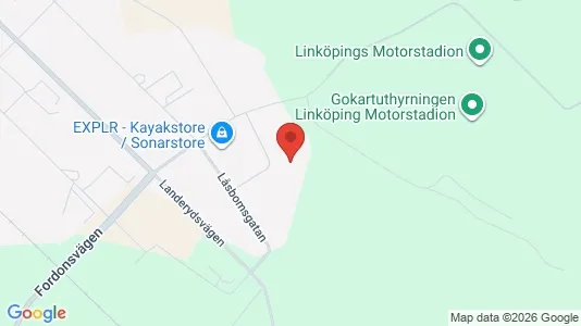Lagerlokaler att hyra i Linköping - Bild från Google Street View