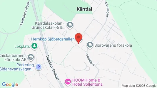 Affärslokaler att hyra i Sollentuna - Bild från Google Street View