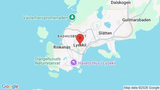 Affärslokaler till försäljning i Lysekil - Bild från Google Street View