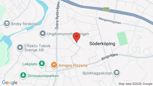 Affärslokaler till försäljning i Söderköping - Bild från Google Street View
