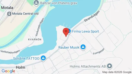 Affärslokaler till försäljning i Motala - Bild från Google Street View