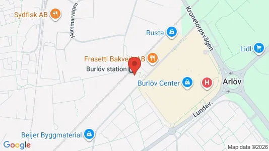 Kontorslokaler att hyra i Burlöv - Bild från Google Street View