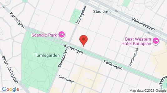 Kontorslokaler att hyra i Östermalm - Bild från Google Street View