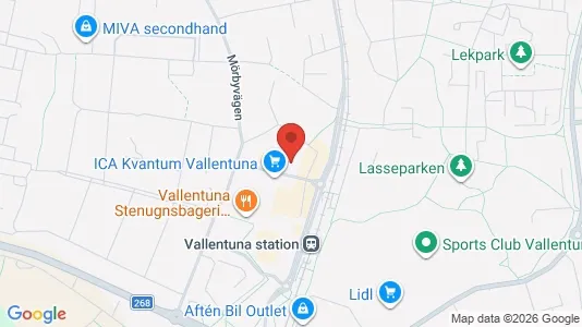 Kontorslokaler att hyra i Vallentuna - Bild från Google Street View