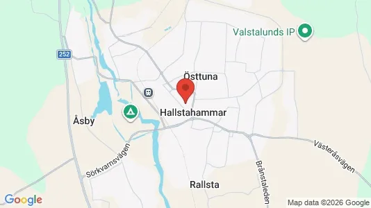 Industrilokaler till försäljning i Hallstahammar - Bild från Google Street View