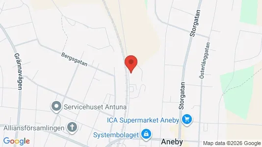Affärslokaler till försäljning i Aneby - Bild från Google Street View
