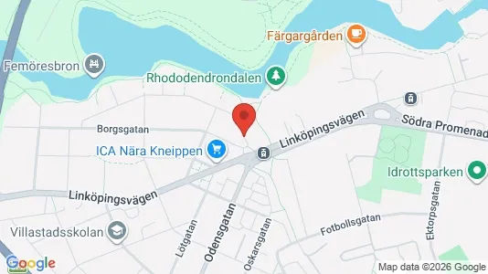 Affärslokaler att hyra i Norrköping - Bild från Google Street View
