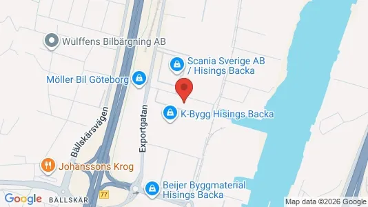 Lagerlokaler att hyra i Göteborg Östra - Bild från Google Street View