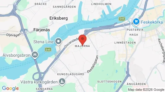 Restauranglokaler till försäljning i Majorna-Linné - Bild från Google Street View
