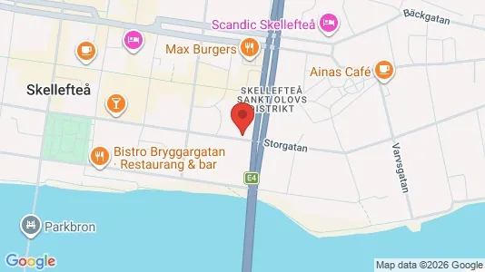 Kontorslokaler att hyra i Skellefteå - Bild från Google Street View