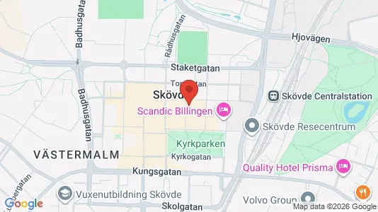 Kontorslokaler att hyra i Skövde - Bild från Google Street View