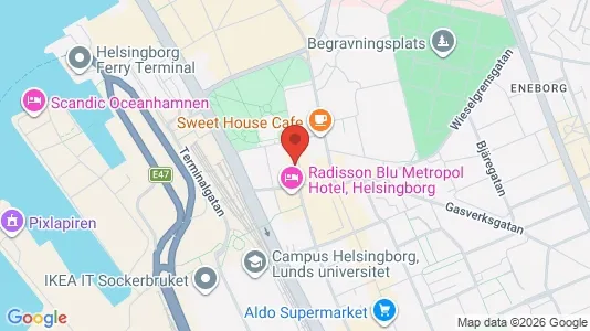 Kontorslokaler att hyra i Helsingborg - Bild från Google Street View