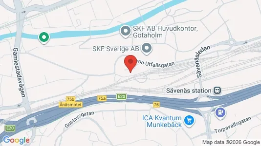 Kontorslokaler att hyra i Göteborg Östra - Bild från Google Street View