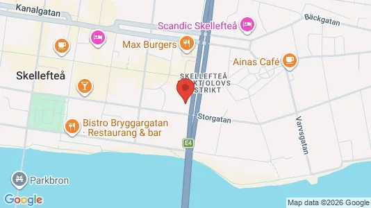 Kontorslokaler att hyra i Skellefteå - Bild från Google Street View