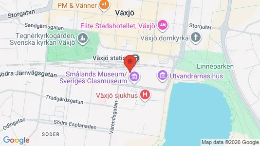 Kontorslokaler att hyra i Växjö - Bild från Google Street View