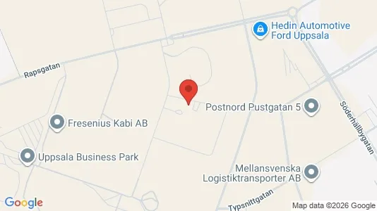 Kontorslokaler att hyra i Uppsala - Bild från Google Street View