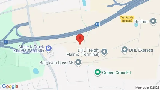 Kontorslokaler att hyra i Burlöv - Bild från Google Street View